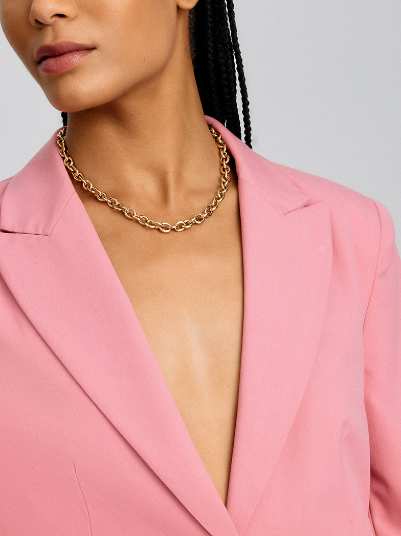 18" Chubby Chain Foundation Necklace