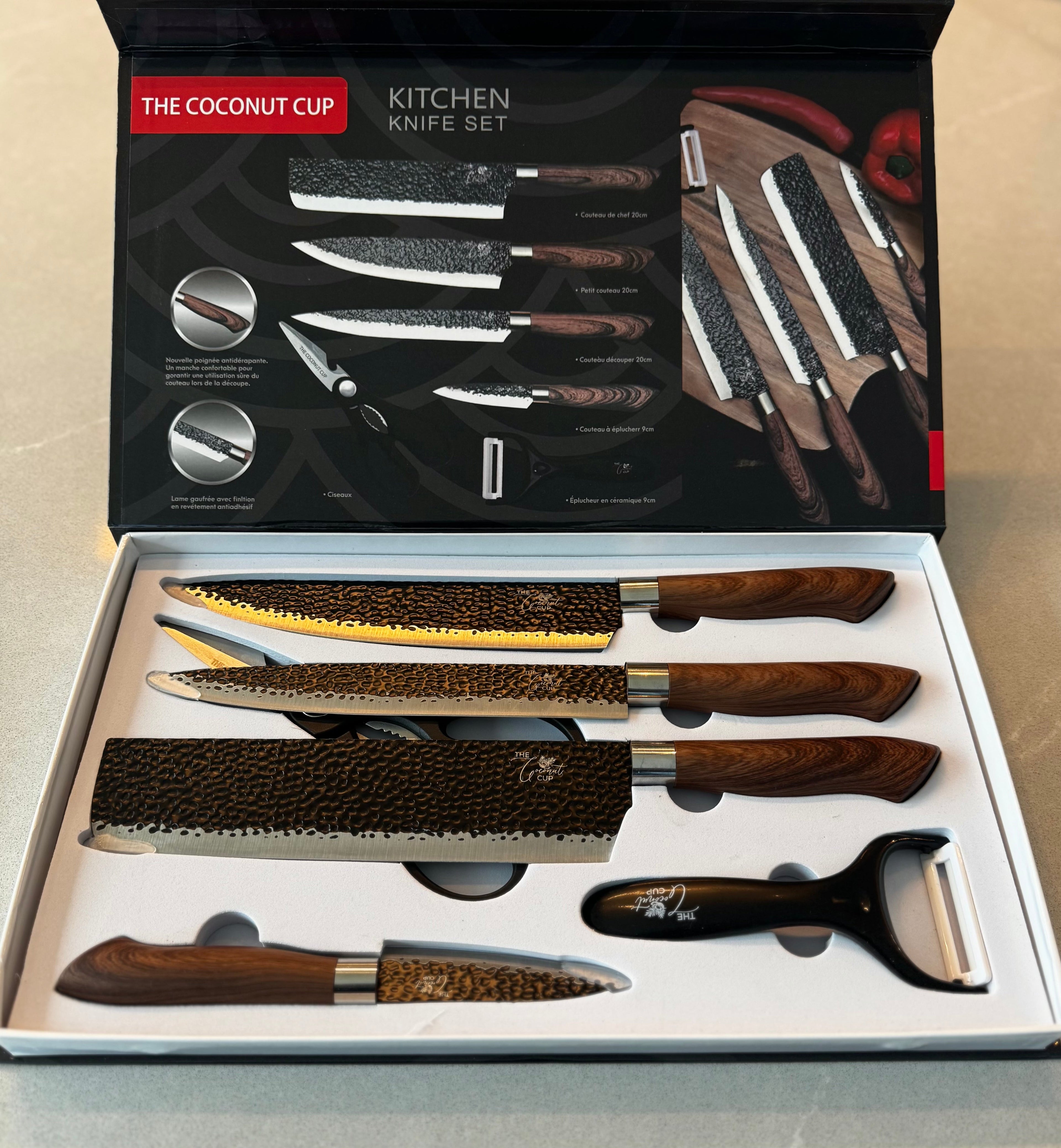 *NEW* 6 Piece Knife Set