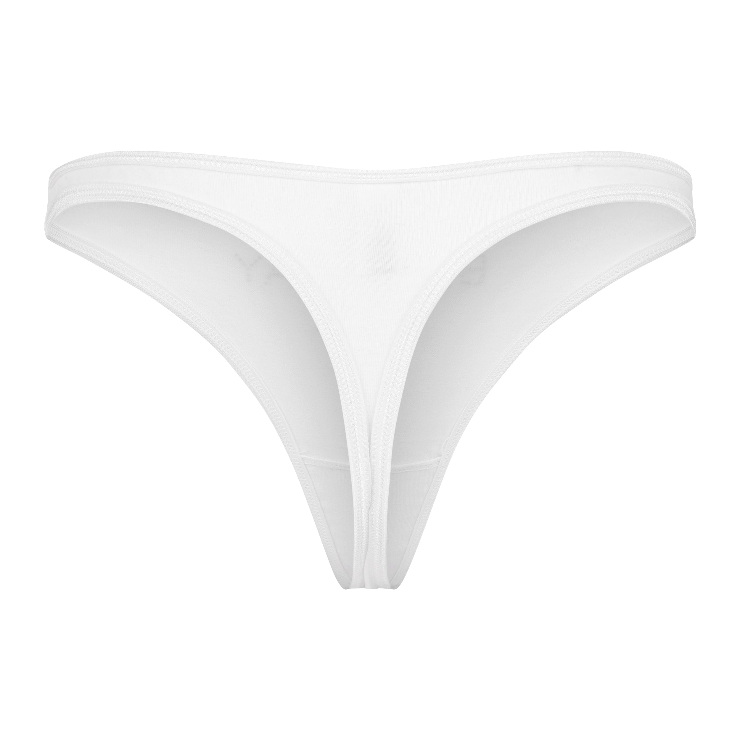 "BIRTHDAY SEX" Thong | White