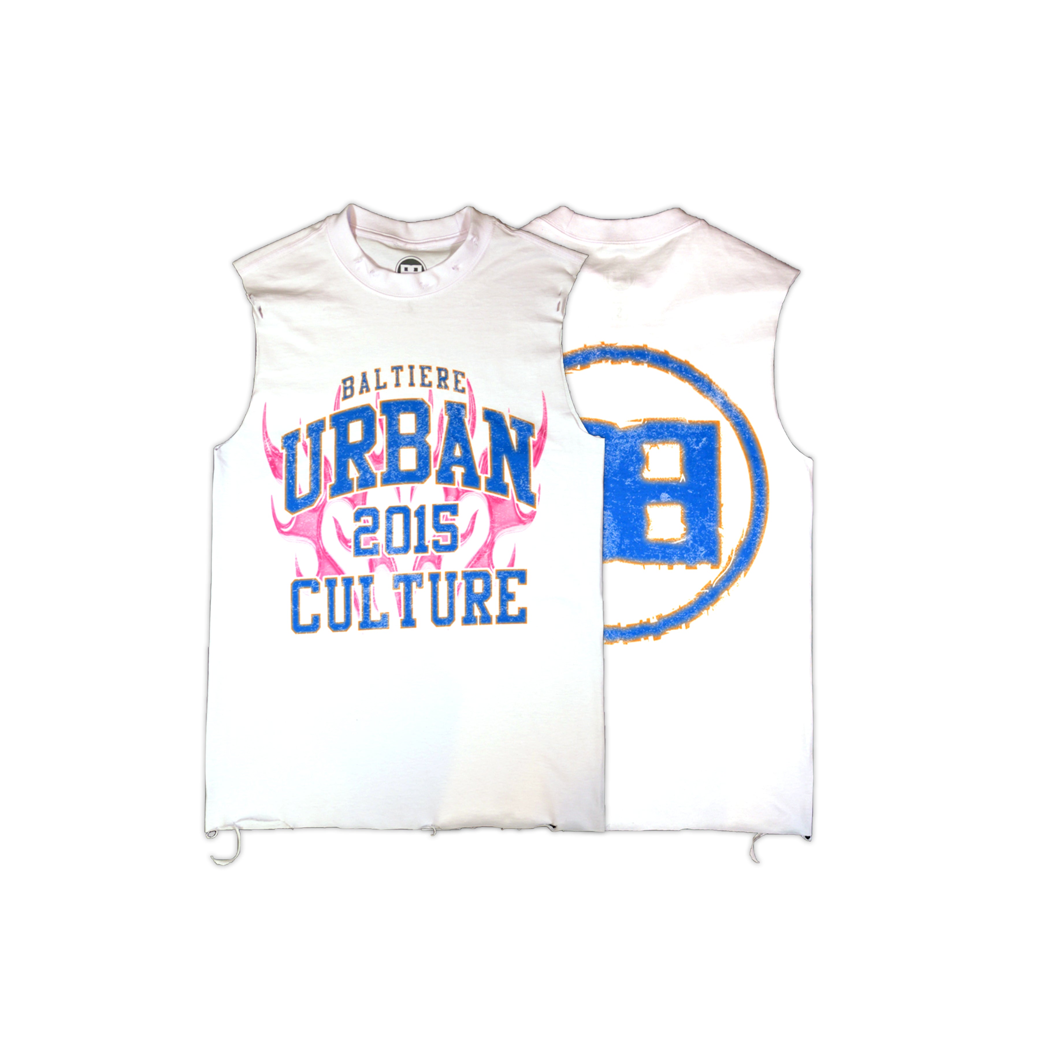 "Prime" Muscle Tee (White)