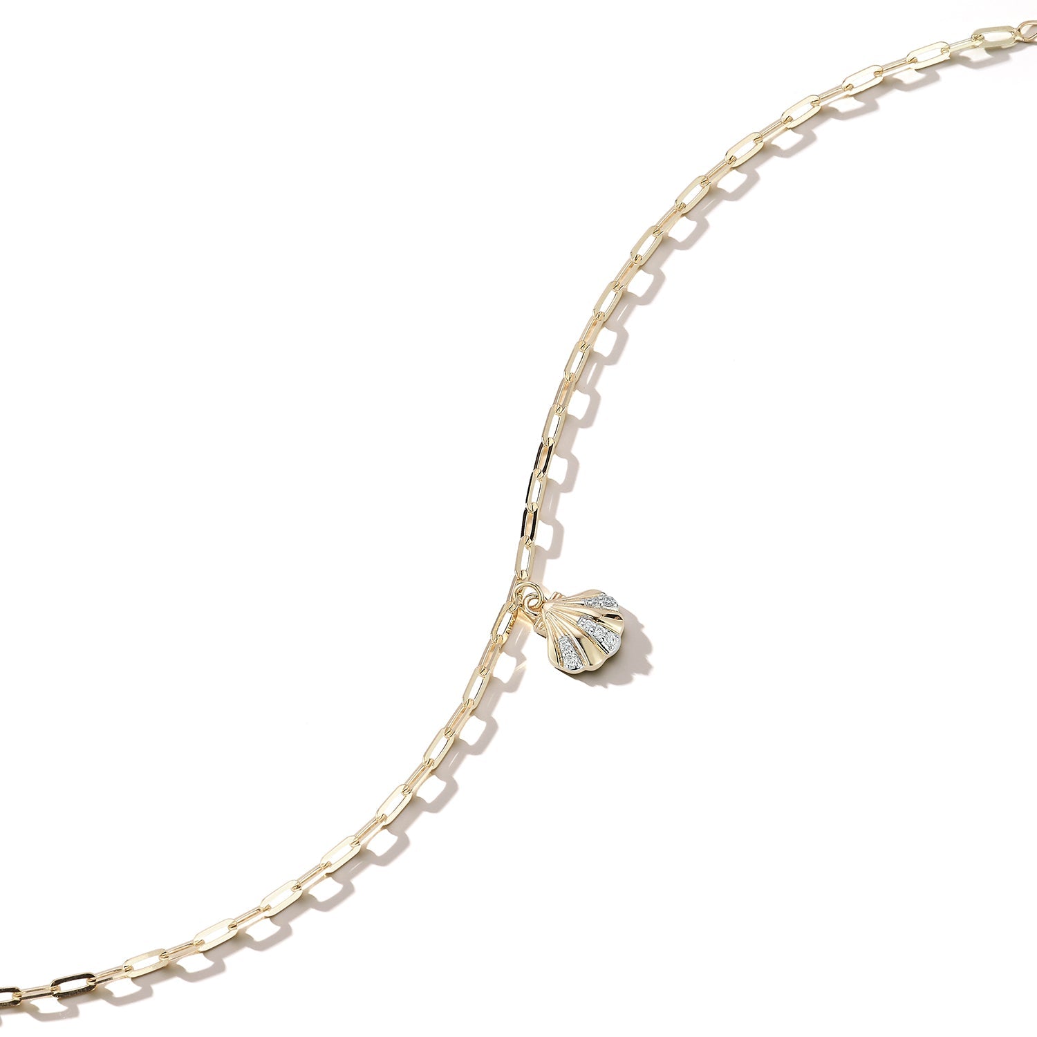 14kt Petite Venus Anklet