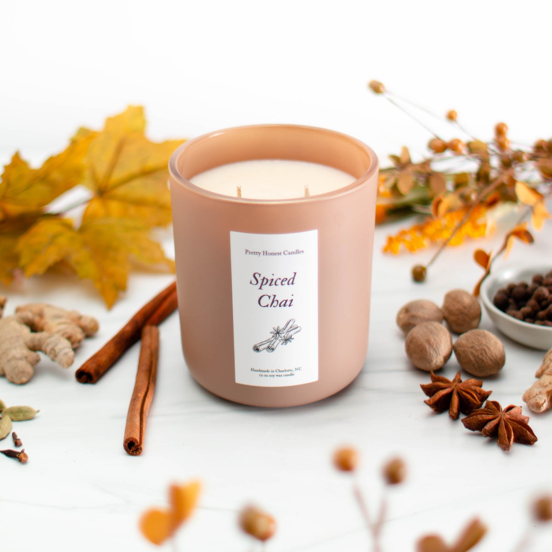 *Pre-Order* Spiced Chai Candle | Double Wick Fall Candle