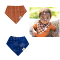 3 Piece Cloth Bib Bundle - Yam Toss, Abeo and Tukula