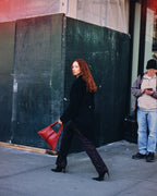 Remy Pomegranate Leather Bag