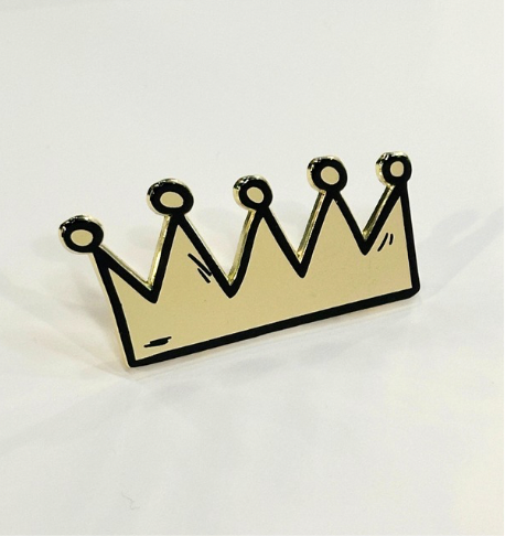 Crown Brooch Pin