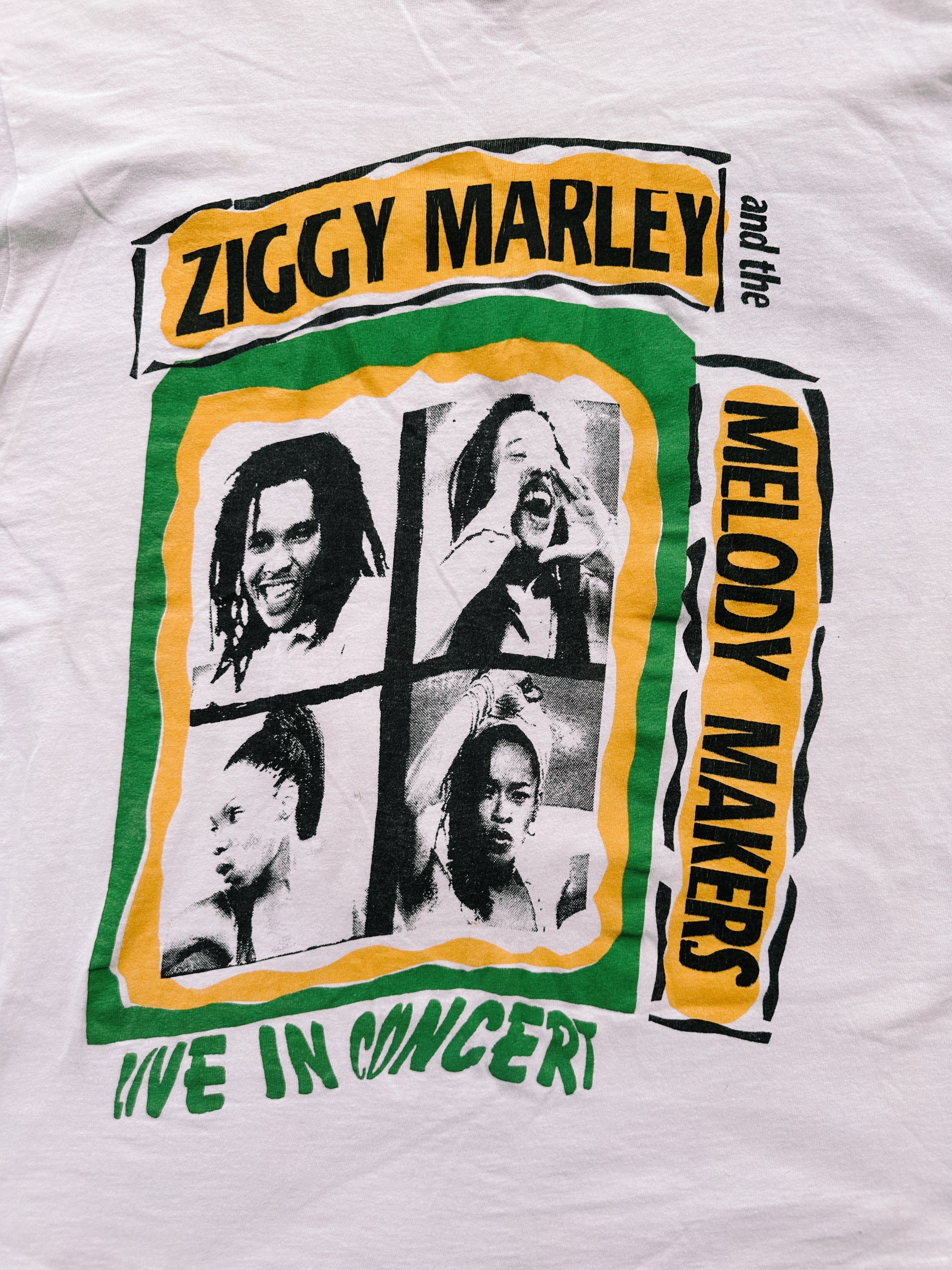 Vintage Ziggy Marley Concert T-Shirt