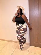 VK Brown Cowgirl Cargo Pants