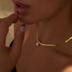 Akoya Baroque Clio Charm, White