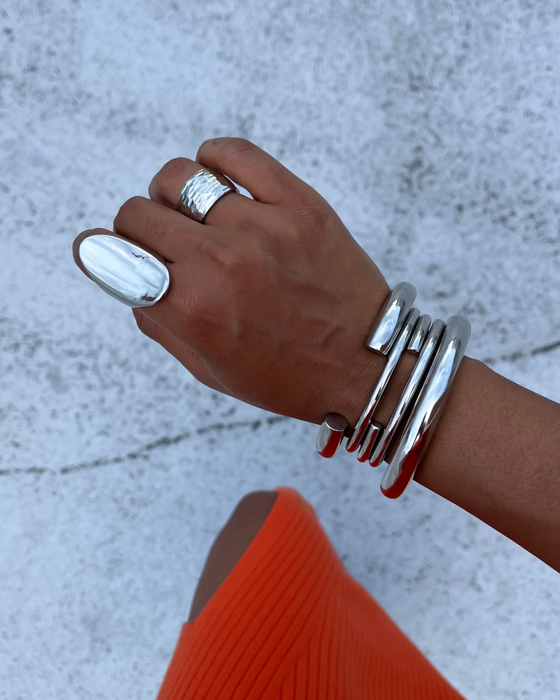 JAI CUFF - SILVER