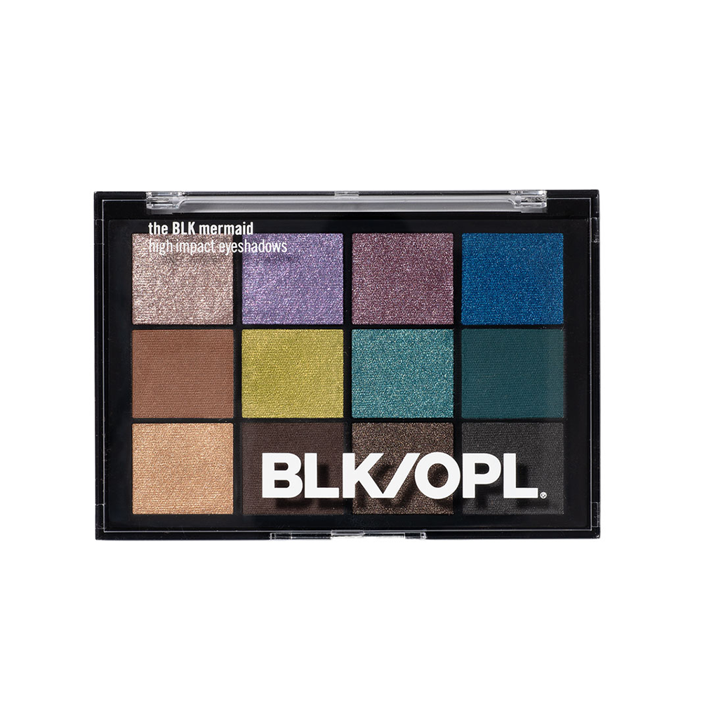 The BLK Mermaid - 12 Well Eyeshadow Palette