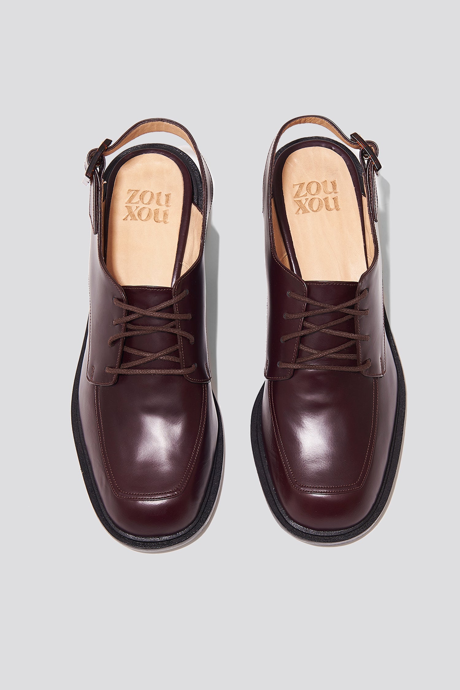 Verna Slingback in Tannat