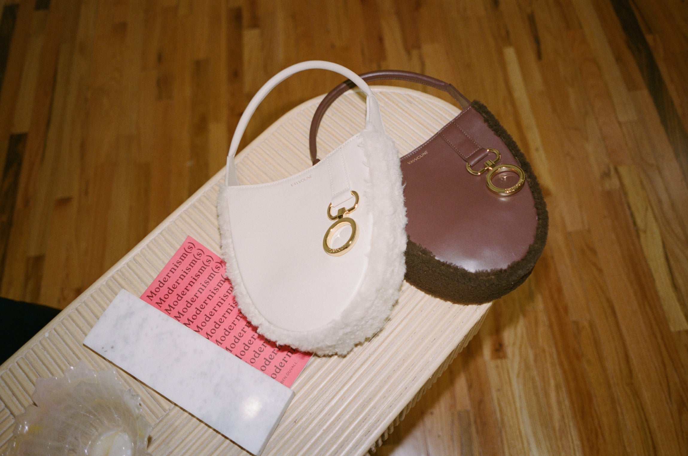 Mirey Teardrop - Creme + Shearling