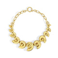 Tidal Mist Necklace in Gold Vermeil