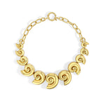 Tidal Mist Necklace in Gold Vermeil