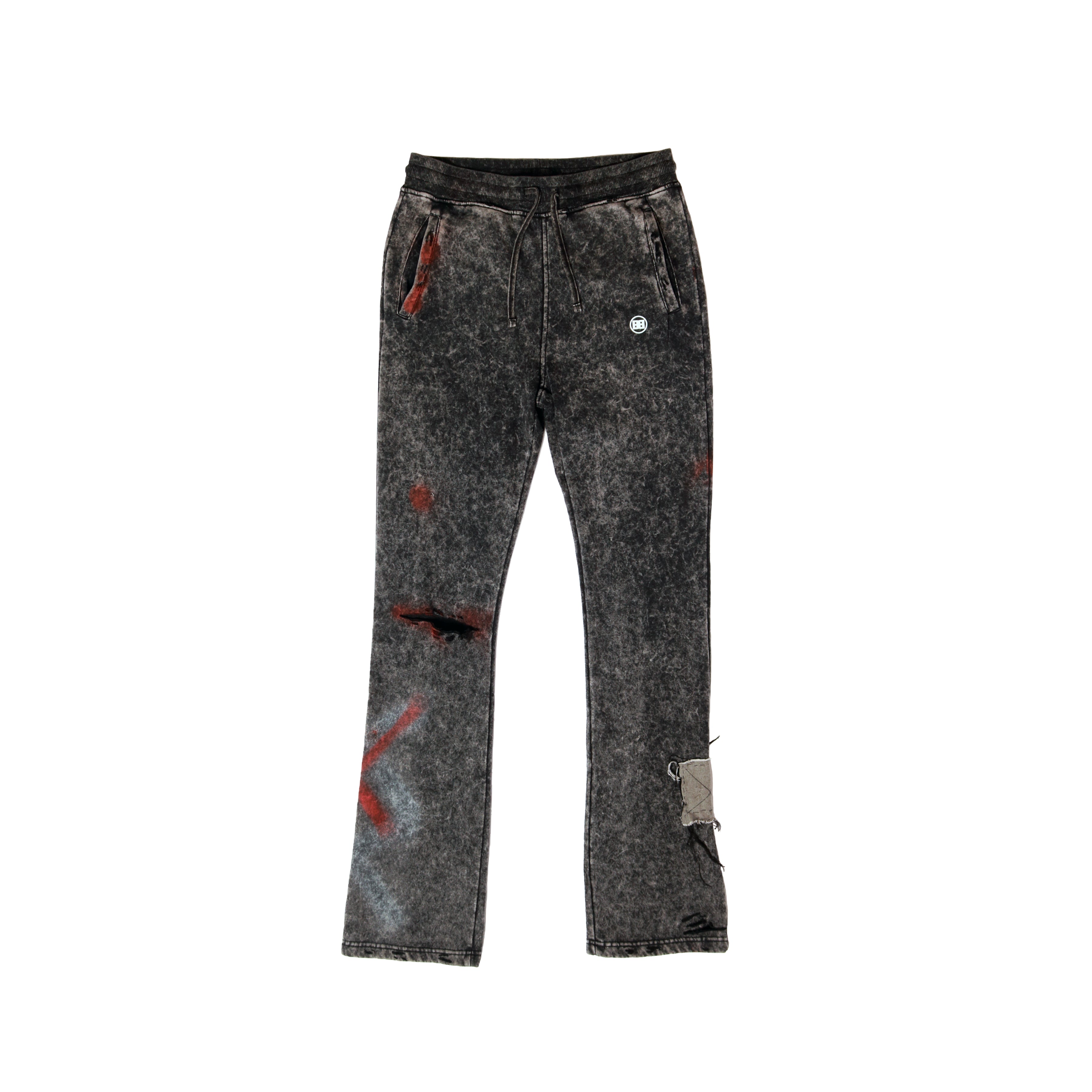 "X" Sweat Pants (Black)