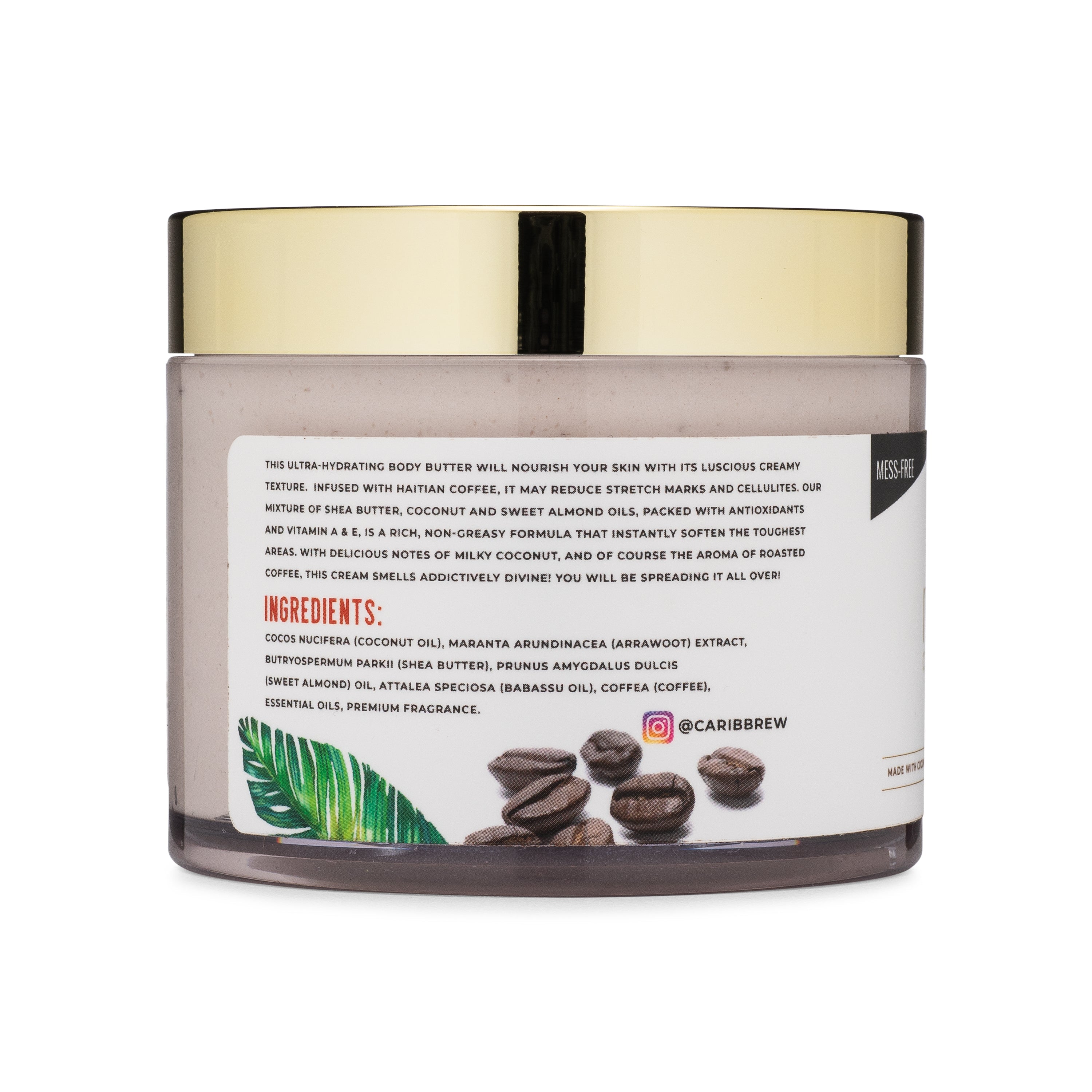 Coconut latte body butter