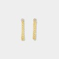 VICKI CUBAN LINK DROP EARRINGS