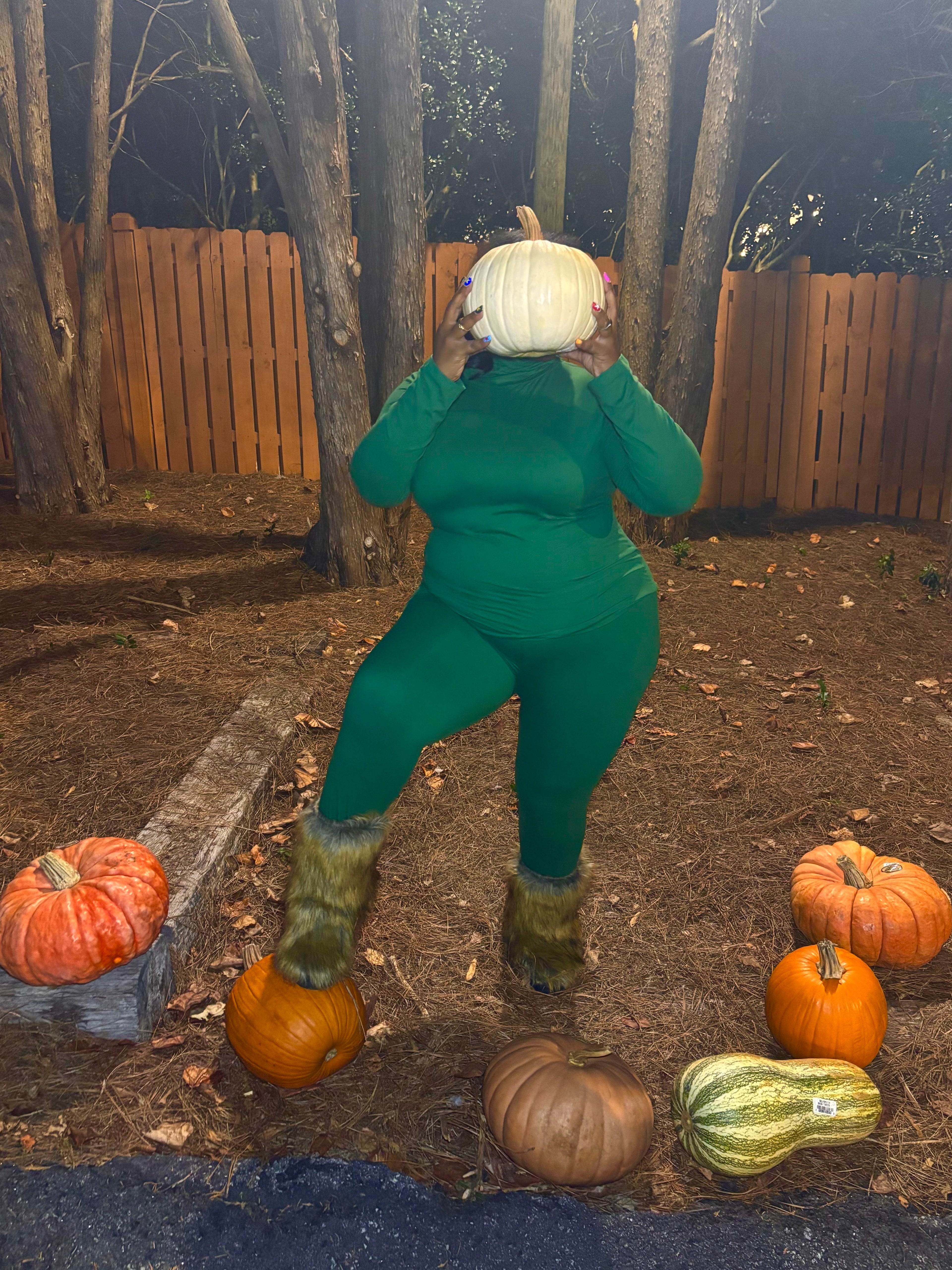 VK Dark Green Legging Set