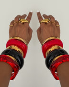 LUMÉ BANGLE - RUBY
