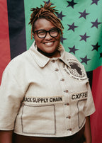 Jute Work Shirt Junt - CXFFEEBLACK Exclusive