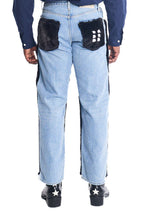 BLACK PANEL JEAN (M)