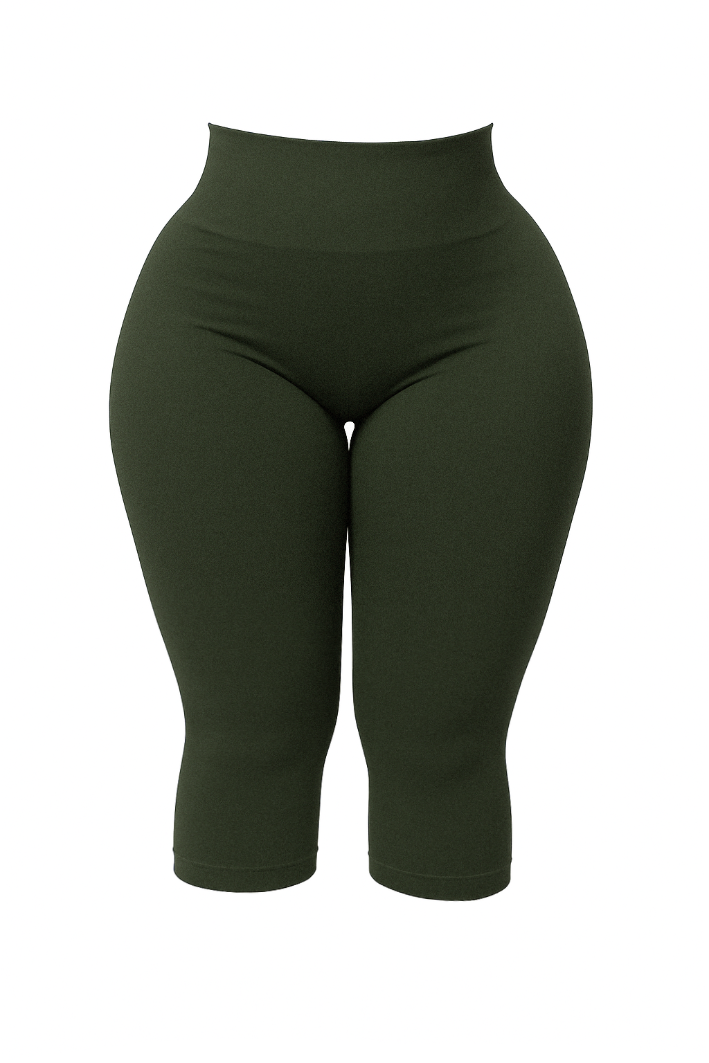 The Cotton Tummy Control Capri (navy)