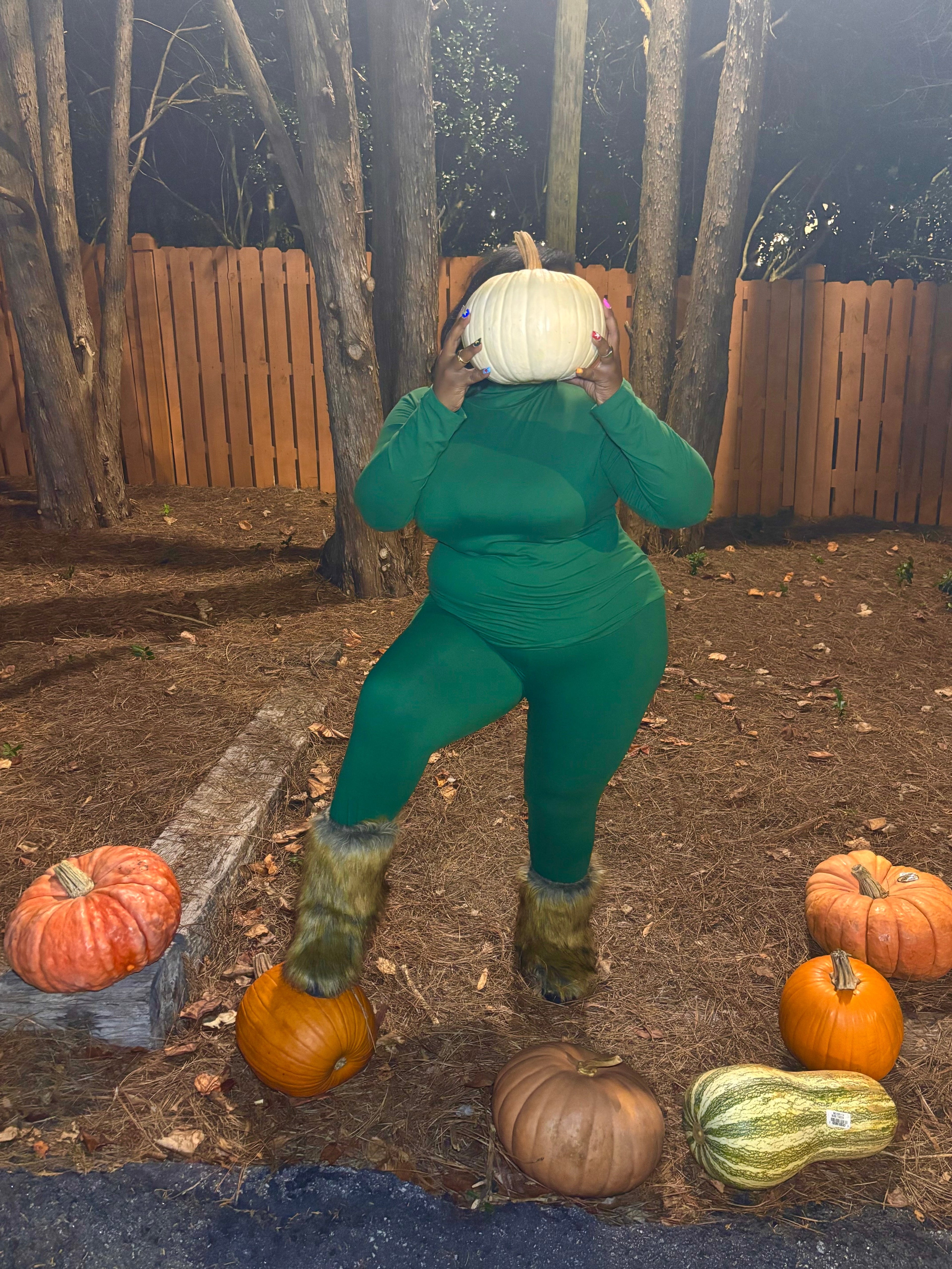 VK Dark Green Legging Set