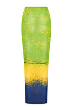 GRATIS MESH SKIRT - GREEN MULTI