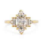 1.84ct Clara Marquise Lab Grown Diamond Engagement Ring