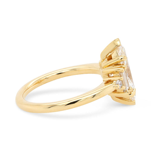 1.84ct Clara Marquise Lab Grown Diamond Engagement Ring