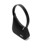 (READY TO SHIP) Woven Ashley Elongated Handle Minimalist Baguette