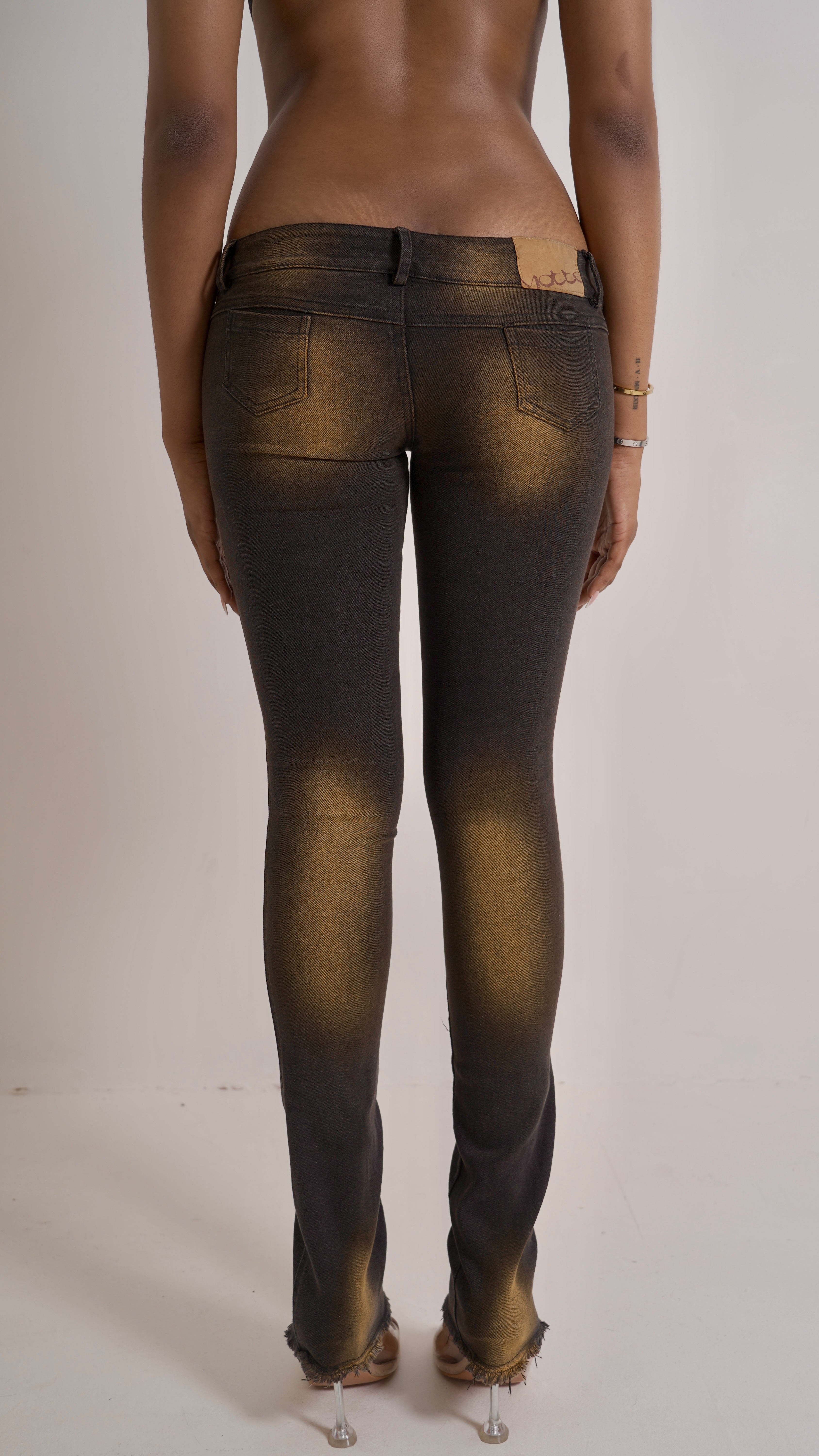 Low Rise Denim (Black)