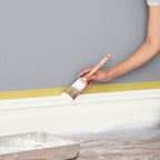 Drop Cloth & Angled Brush