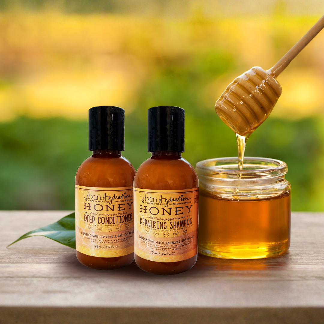 Honey Health & Repair Haircare Shampoo & Conditioner 2pc Travel & Trail Set