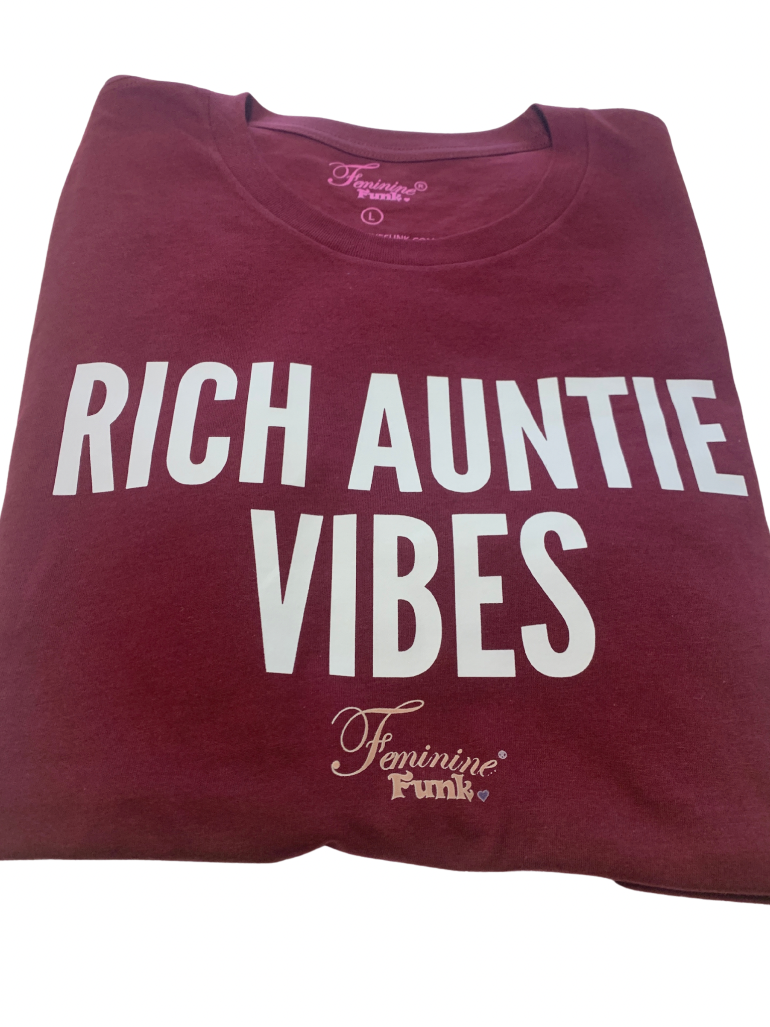 (PRE ORDER) BURGUNDY RICH AUNTIE VIBES