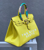The Rich Auntie Tote (Pineapple)