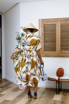 AFUA AFRICAN PRINT HI-LOW TOP