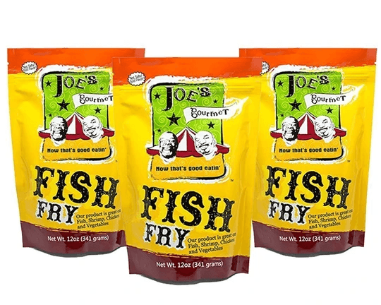 Joe's Gourmet Fish Fry 12oz Package (3 pack)