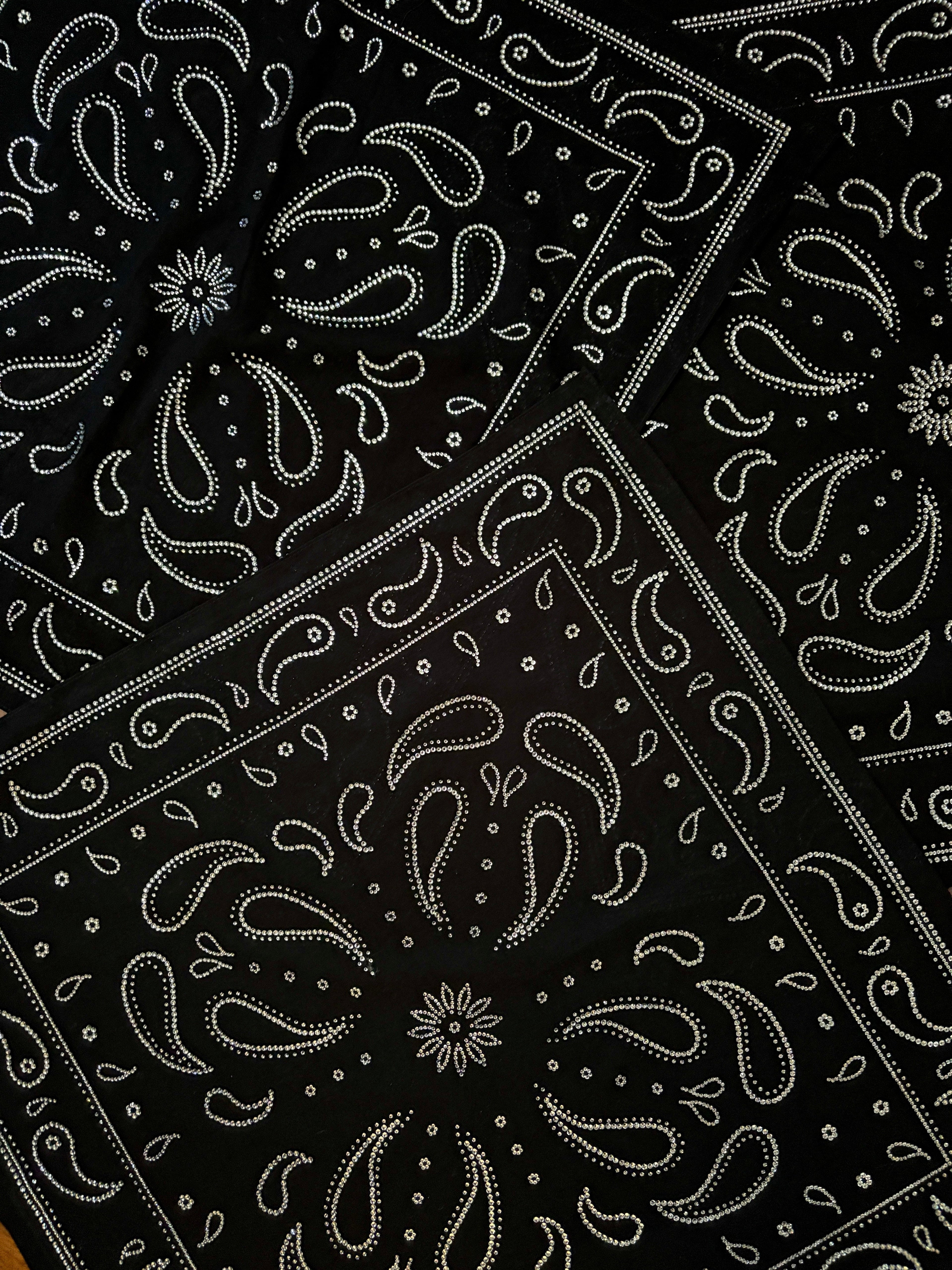 Crystal Bandana | Black
