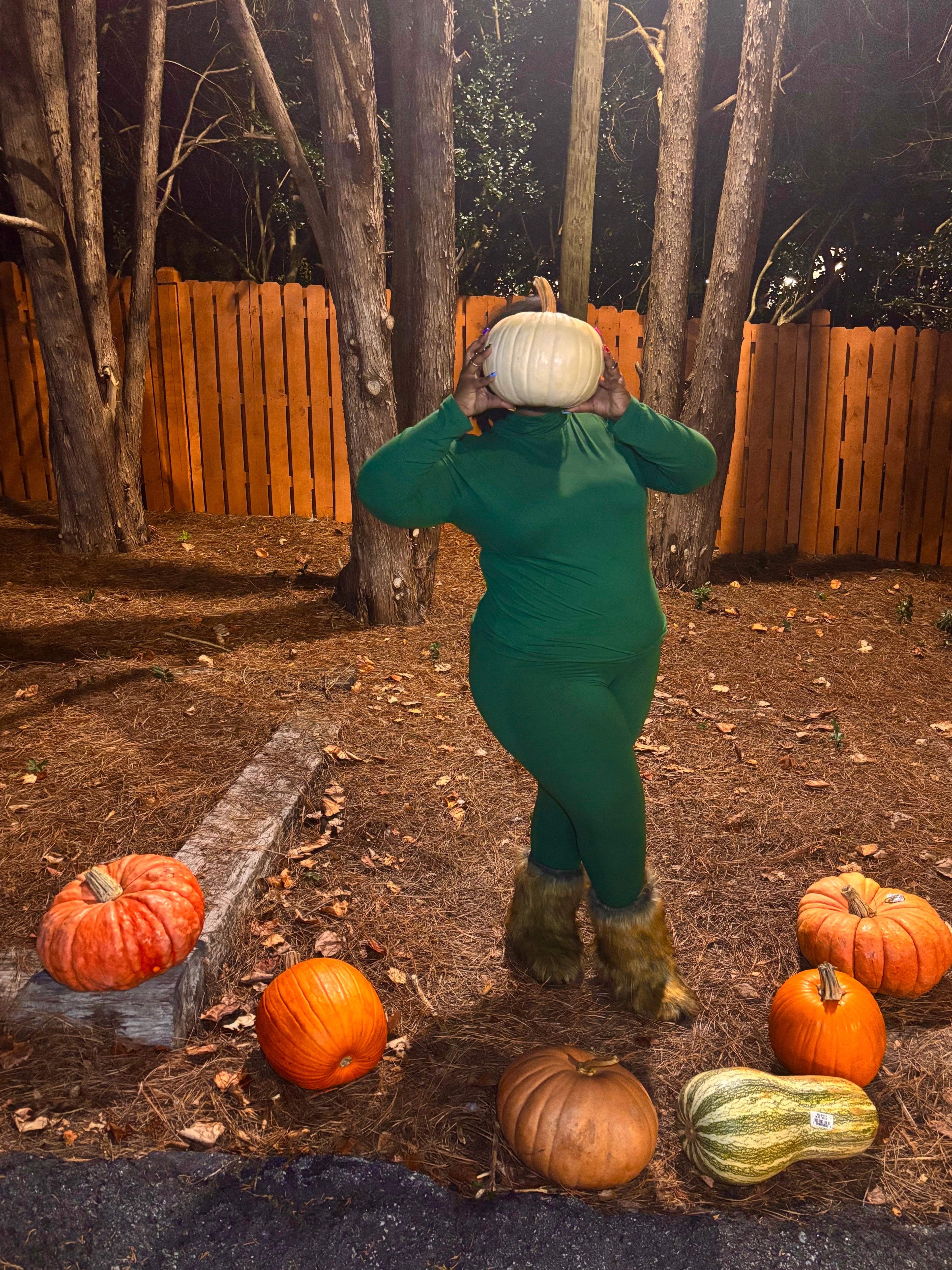 VK Dark Green Legging Set