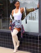 Cloth Talk Jean Skirt RESTOCKED