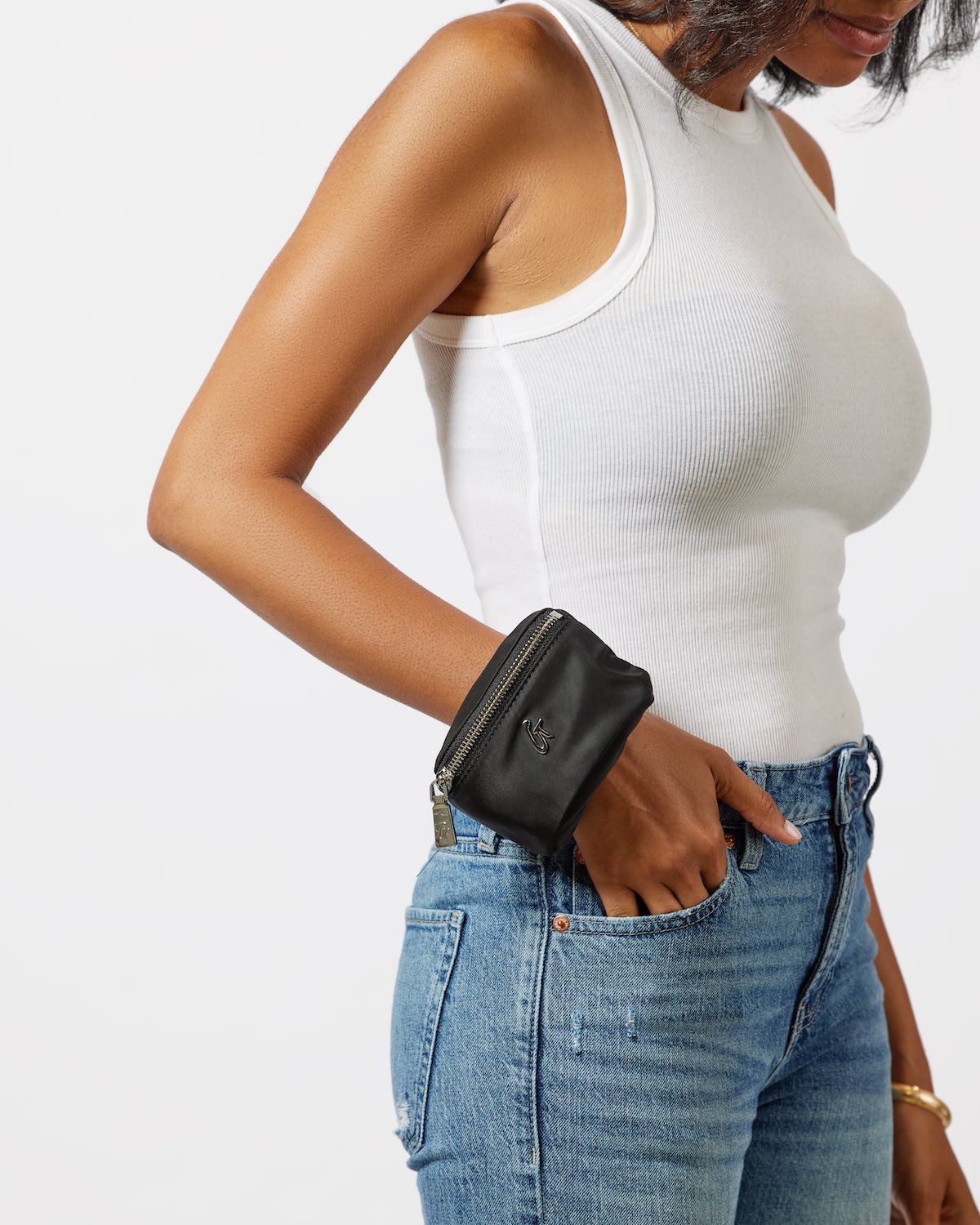 NYLON WRISTLET - BLACK