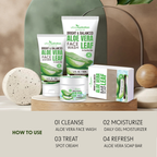 Aloe Vera Cleanse & Hydrate 4pc Set