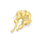 Willow Tide Necklace/Brooch in Gold Vermeil