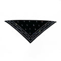 Crystal Half Bandana | Black