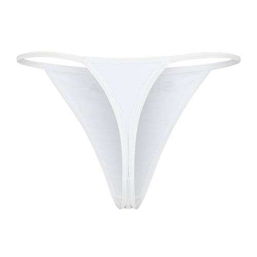 "BIRTHDAY GIRL" String Thong | White