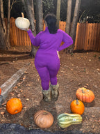 VK Light Plum Turtle Neck Set