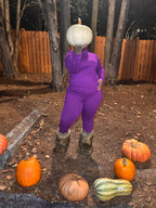 VK Light Plum Turtle Neck Set