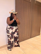 VK Brown Cowgirl Cargo Pants