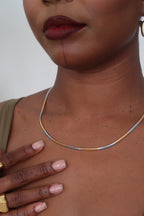 Two Tone Snake Chain